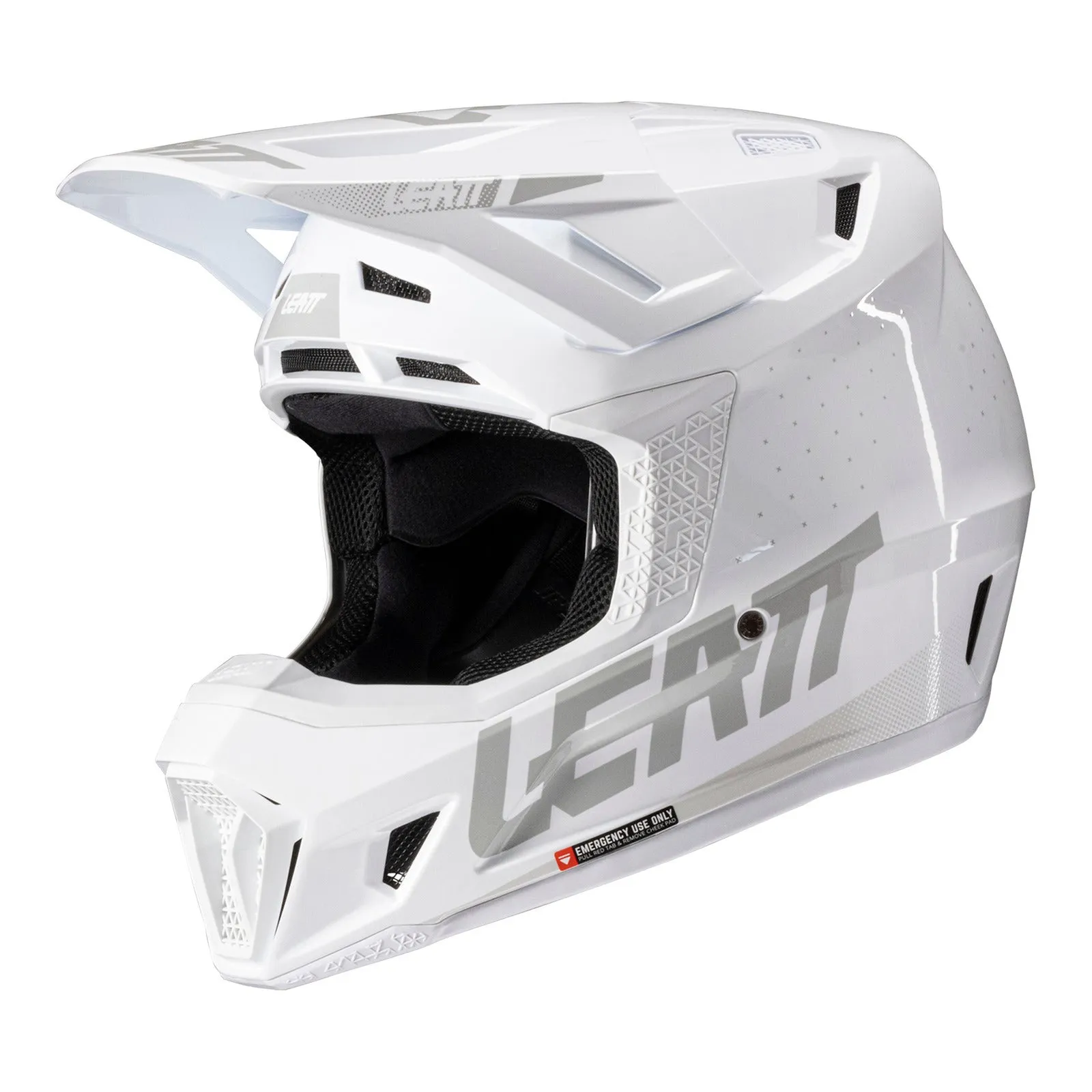 Leatt 2025 7.5 Helmet Kit - White