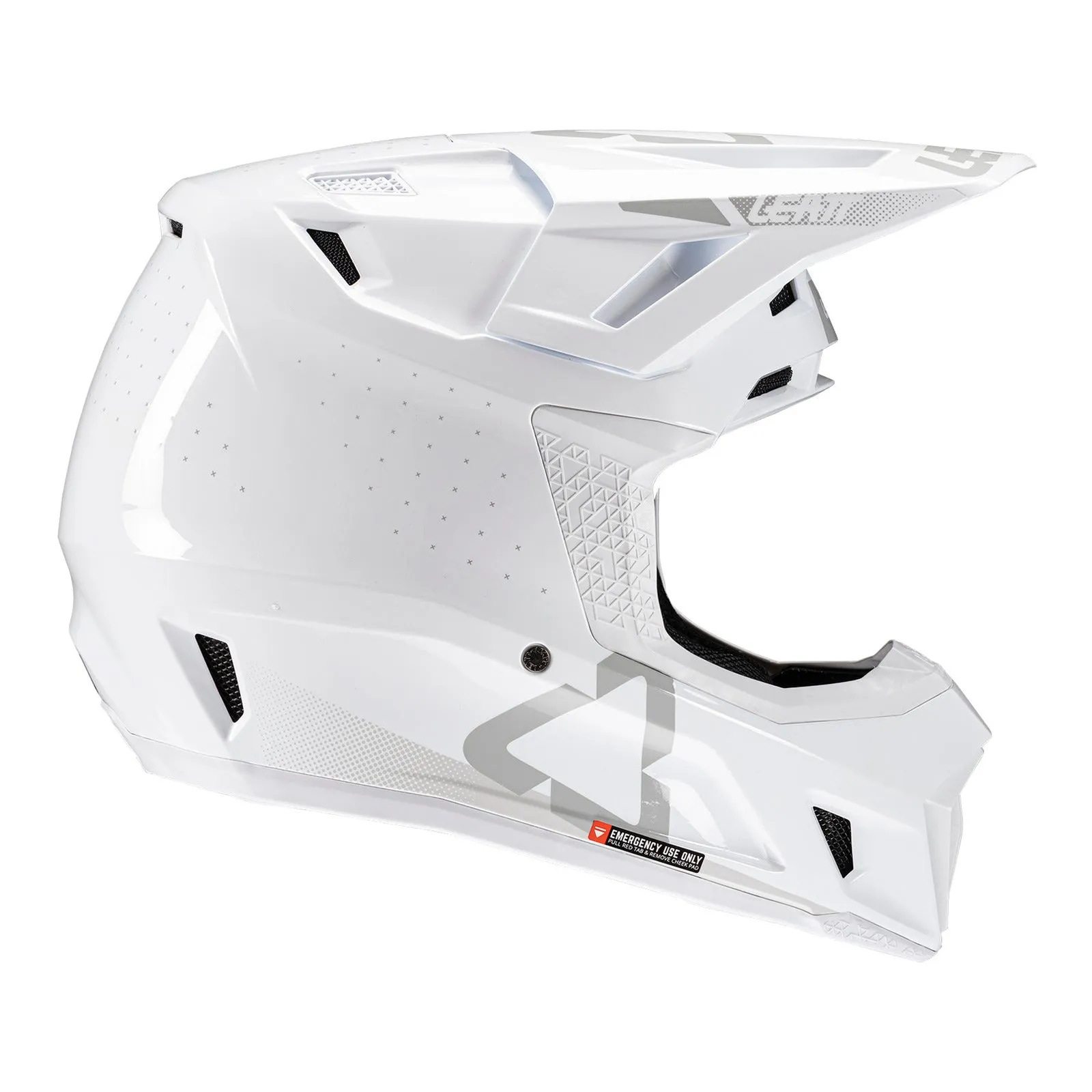 Leatt 2025 7.5 Helmet Kit - White