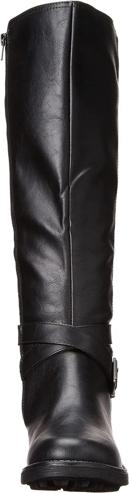 Lifestride Womens Karter Knee High Boot H7675M1 Black 8M
