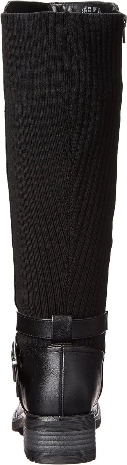 Lifestride Womens Karter Knee High Boot H7675M1 Black 8M