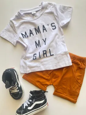 Mama's My Girl Short Set