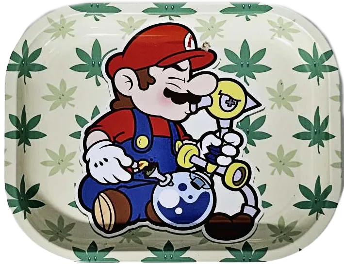Mario Rip Rolling Tray Small