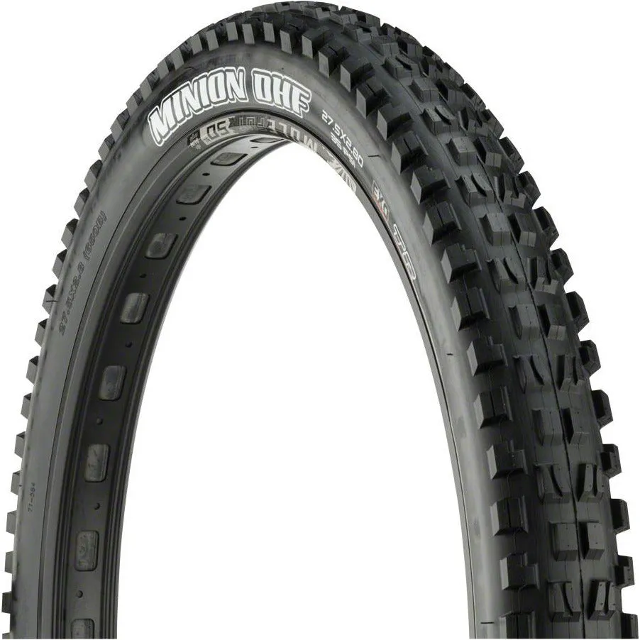 Maxxis Minion DHF Tire 27.5 x 2.8, Tubeless, Folding, Black, Dual, EXO, Mountain Bike Tire