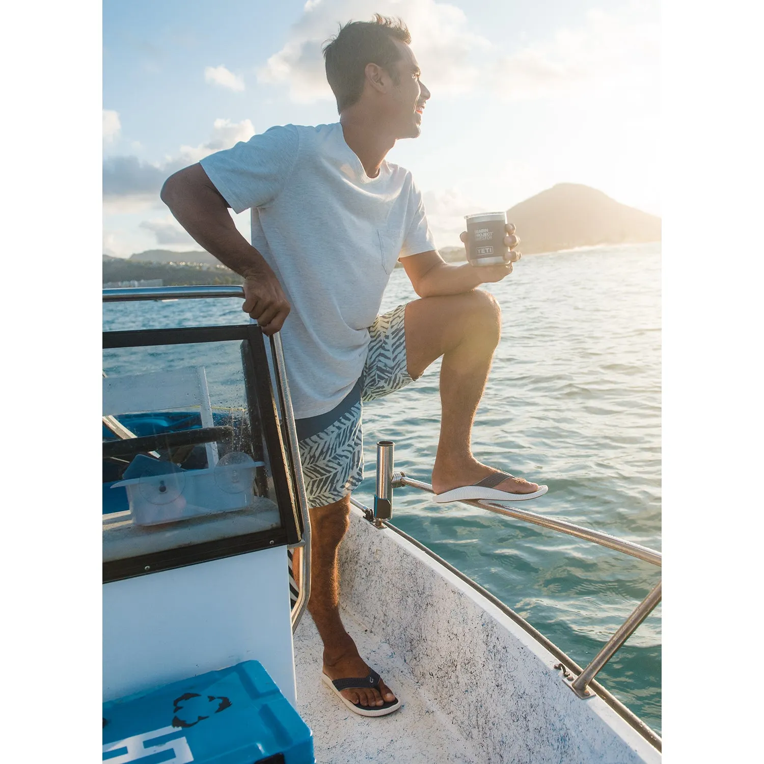 Men's OluKai Ulele Stone Synthetic