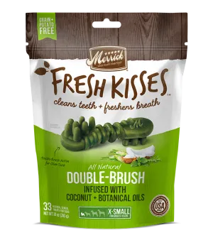Merrick Fresh Kisses Coconut Oil XSmall Dental Dog Treats