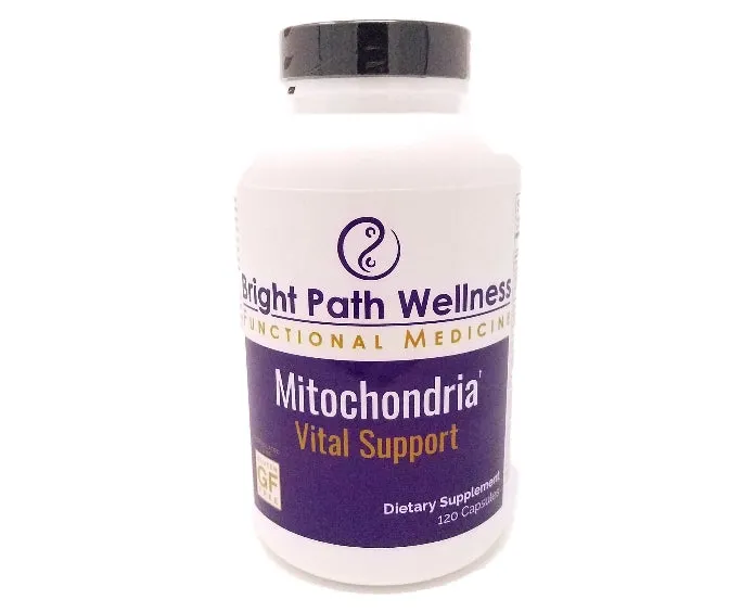 Mitochondria Vital Support - 120 capsules - Gluten Free, Egg Free, Vegan