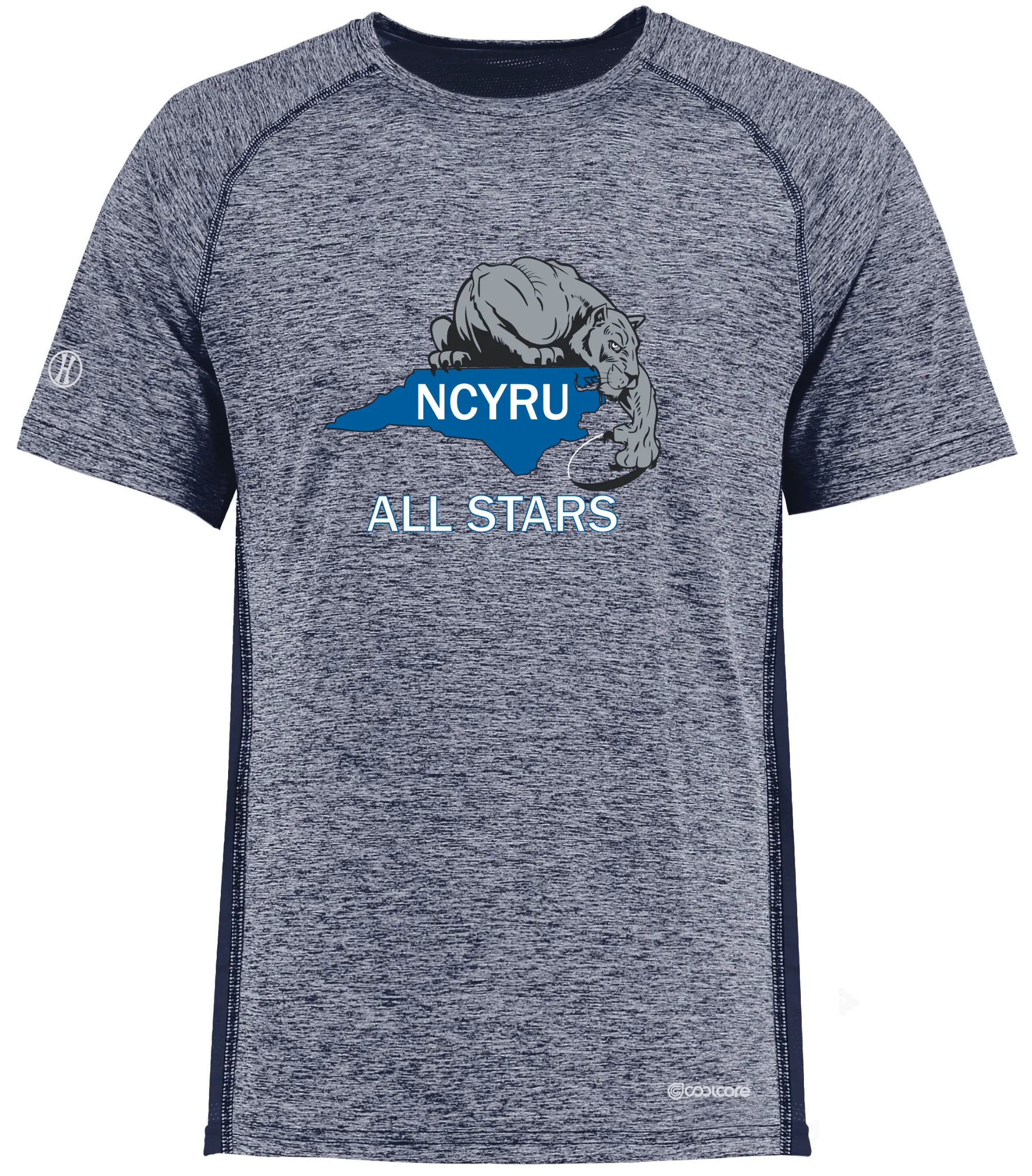 NCYRU All Stars Electrify Coolcore Training Tee