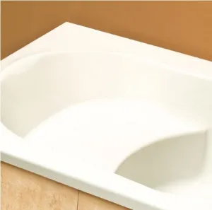 Neptune Anna Mass-Air/Whirlpool Combo Tub - 59-7/8" L x 29-7/8" W x 18-3/4" H - AN60C