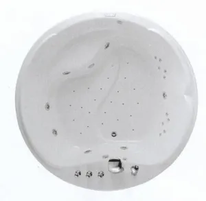 Neptune Cleopatra Activ-Air/Mass-Air/Whirlpool Combo - 76-1/4" L x 76-1/4" W x 24" H - CL76TAM