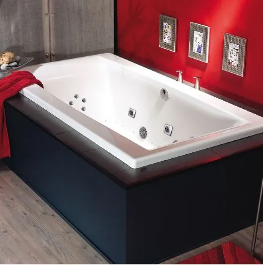Neptune Jade 3872 Mass Air/Activ-Air Combo Tub - 71-7/8" L x 38" W x 21-3/4" H - JA3872CMA