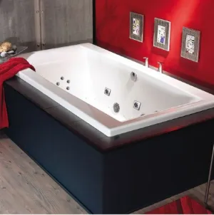 Neptune Jade 3872 Mass Air/Activ-Air Combo Tub - 71-7/8" L x 38" W x 21-3/4" H - JA3872CMA