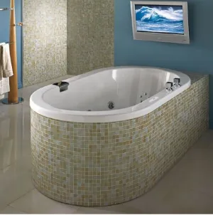 Neptune Tao 3260 Activ-Air/Mass-Air Combo Tub - 59-3/4" L x 31-1/2" W x 22-3/8" H - TAO3260CMA
