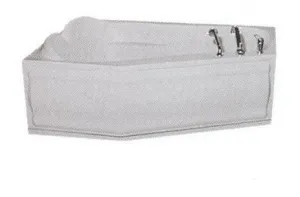Neptune Venus Corner Mass-Air/Whirlpool Combo Tub - 59-1/2" L x 41-3/4" W x 19-1/2" H - VE60C