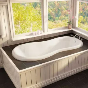 Neptune Victoria 3466 Mass-Air/Activ-Air Tub - 65-7/8" L x 32-7/8" W x 20-5/8" H - VIC3466CMA