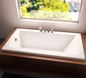 Neptune Zen Activ-Air/Mass-Air/Whirlpool Combo Tub - 65-3/4" L x 35-3/4" W x 22" H - ZEN3666TAM