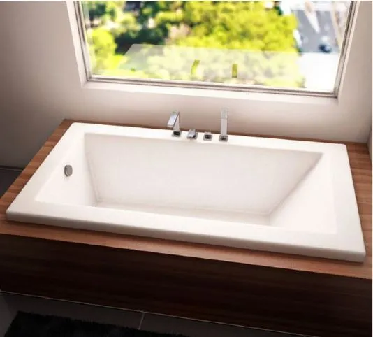 Neptune Zen Mass-Air/Activ-Air Combo Tub - 65-3/4" L x 35-3/4" W x 22" H - ZEN3666CMA