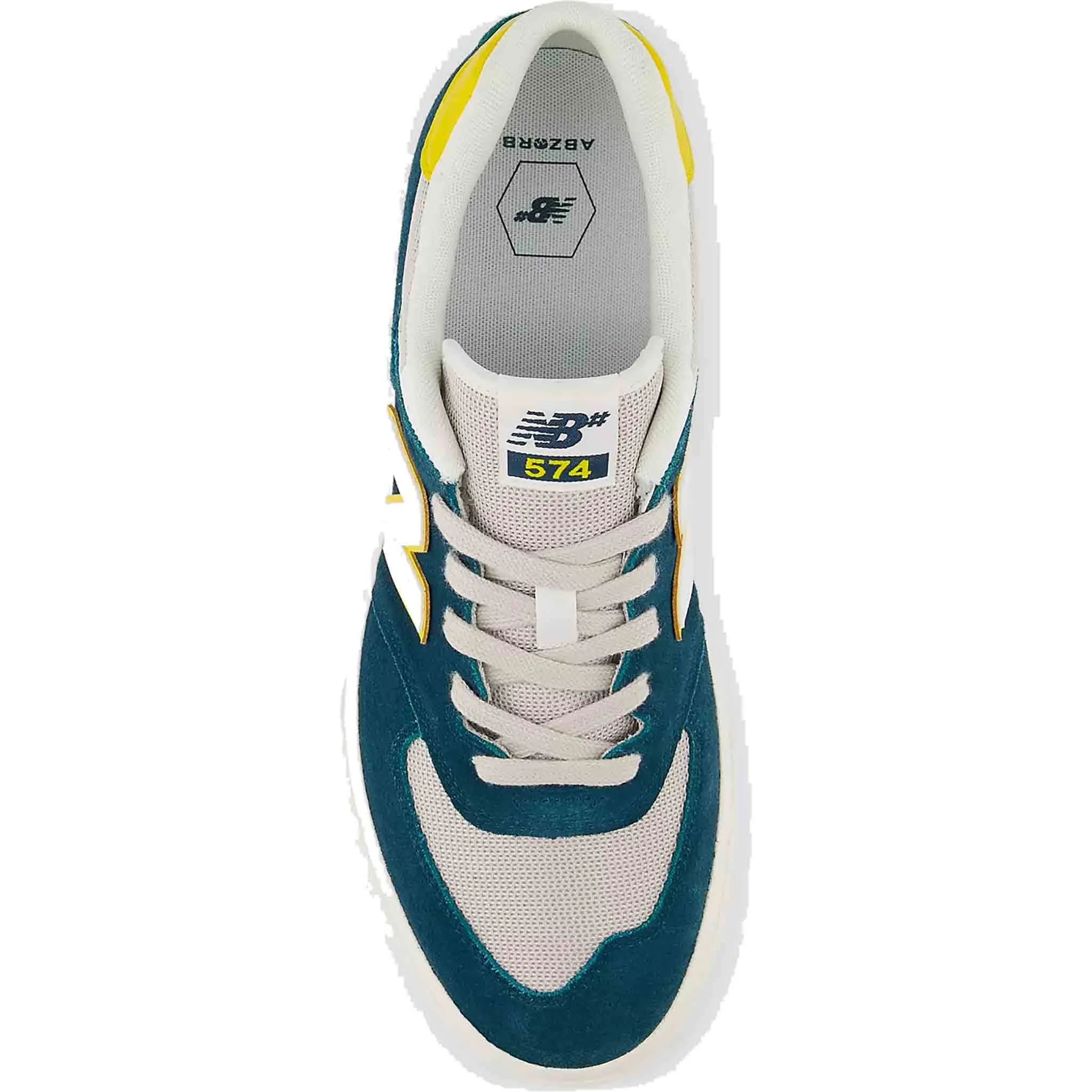 New Balance Numeric 574 Vulc Deep Ocean Sunflower