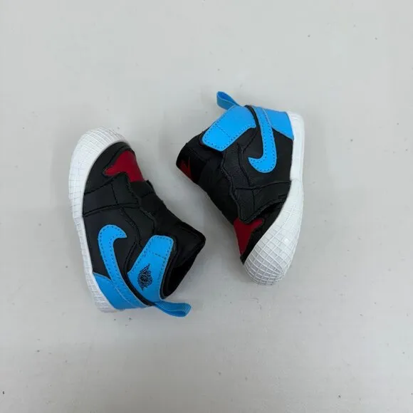 Nike Air Jordan 1 NC to Chi Crib Bootie Shoes AT3745-046 Infant Baby size 3C