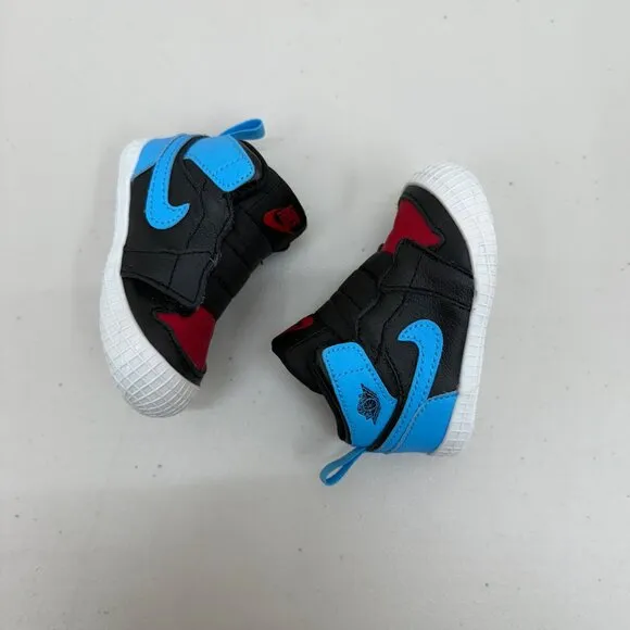 Nike Air Jordan 1 NC to Chi Crib Bootie Shoes AT3745-046 Infant Baby size 3C