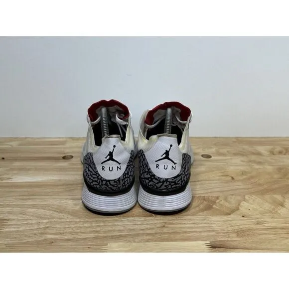 Nike Air Jordan 88 Racer Men’s Size 8.5 White Cement Fire Red Shoes AV1200-100