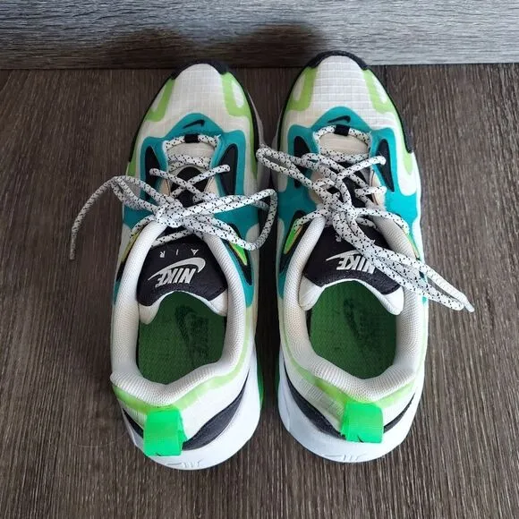 Nike Air Max 200 SE Oracle Aqua (GS) Running Shoes Size 5.5Y