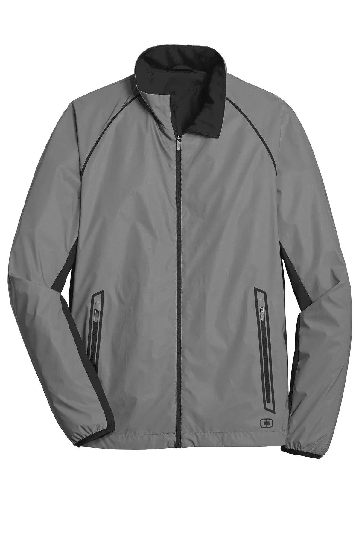 OGIO Flash Jacket. OE711 Reflective/ Blacktop