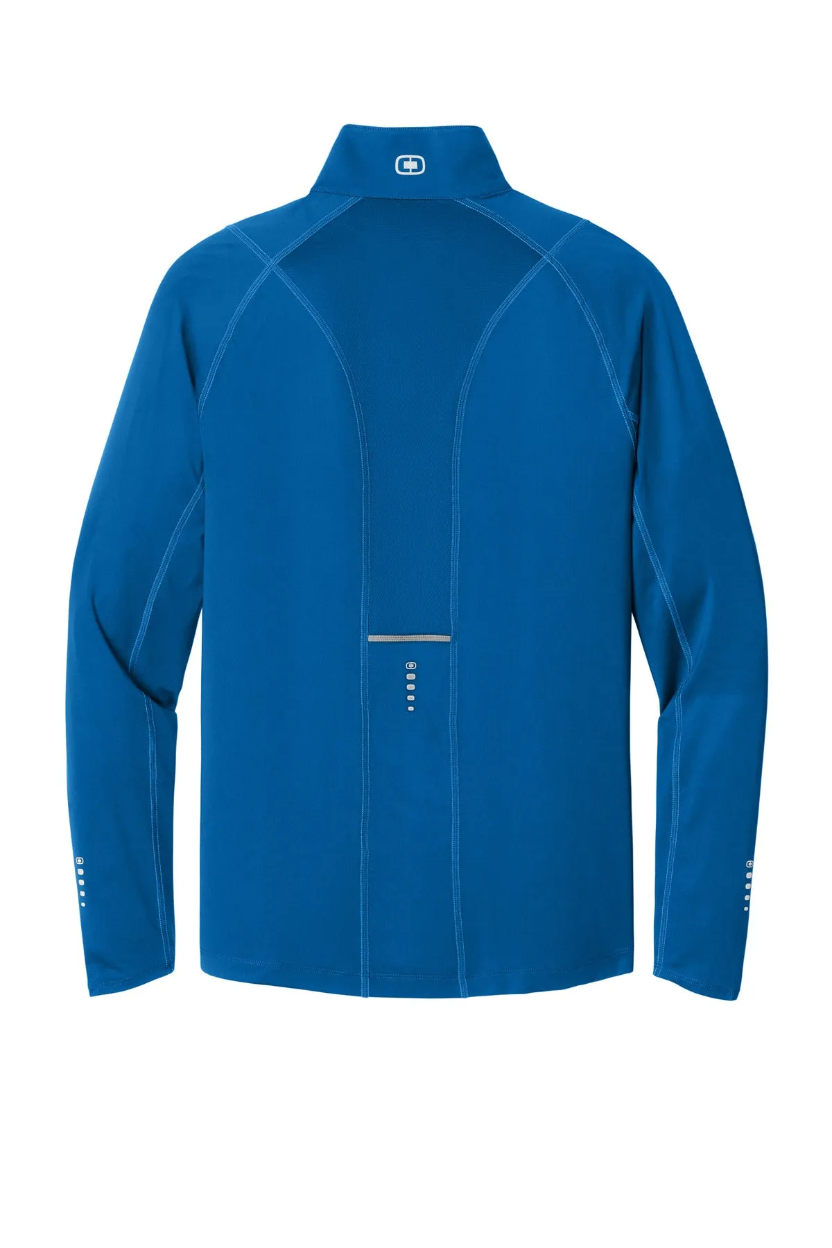 OGIO Nexus 1/4-Zip Pullover. OE335 Electric Blue