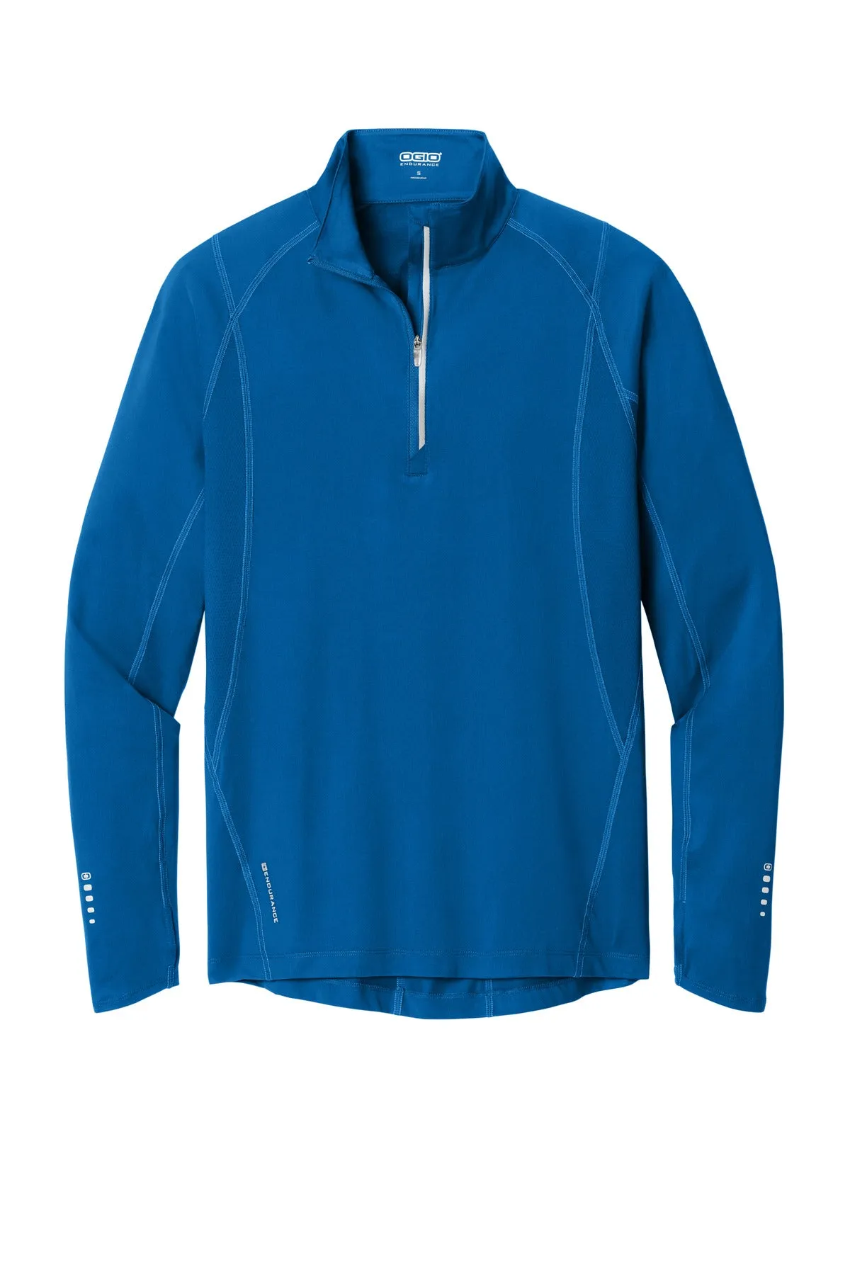 OGIO Nexus 1/4-Zip Pullover. OE335 Electric Blue