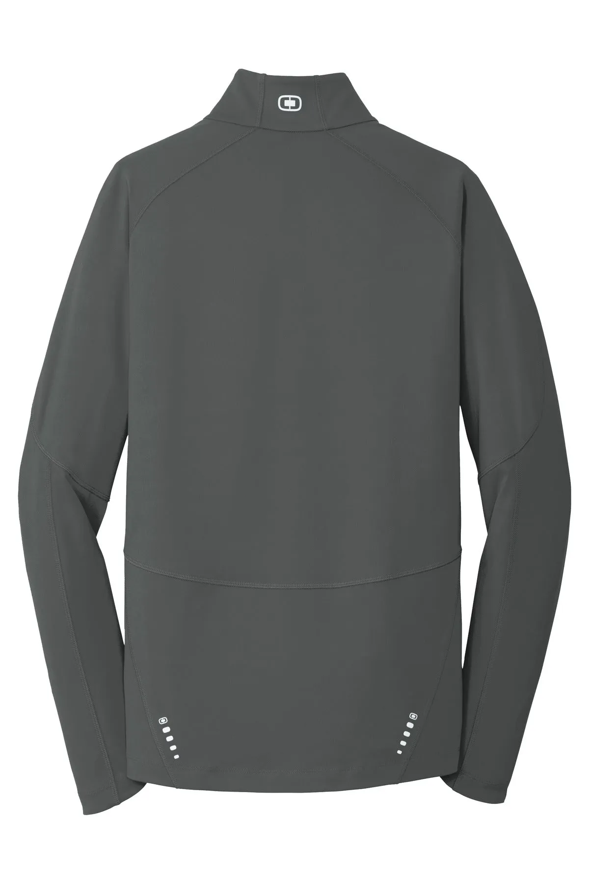 OGIO Radius 1/4-Zip. OE550 Gear Grey