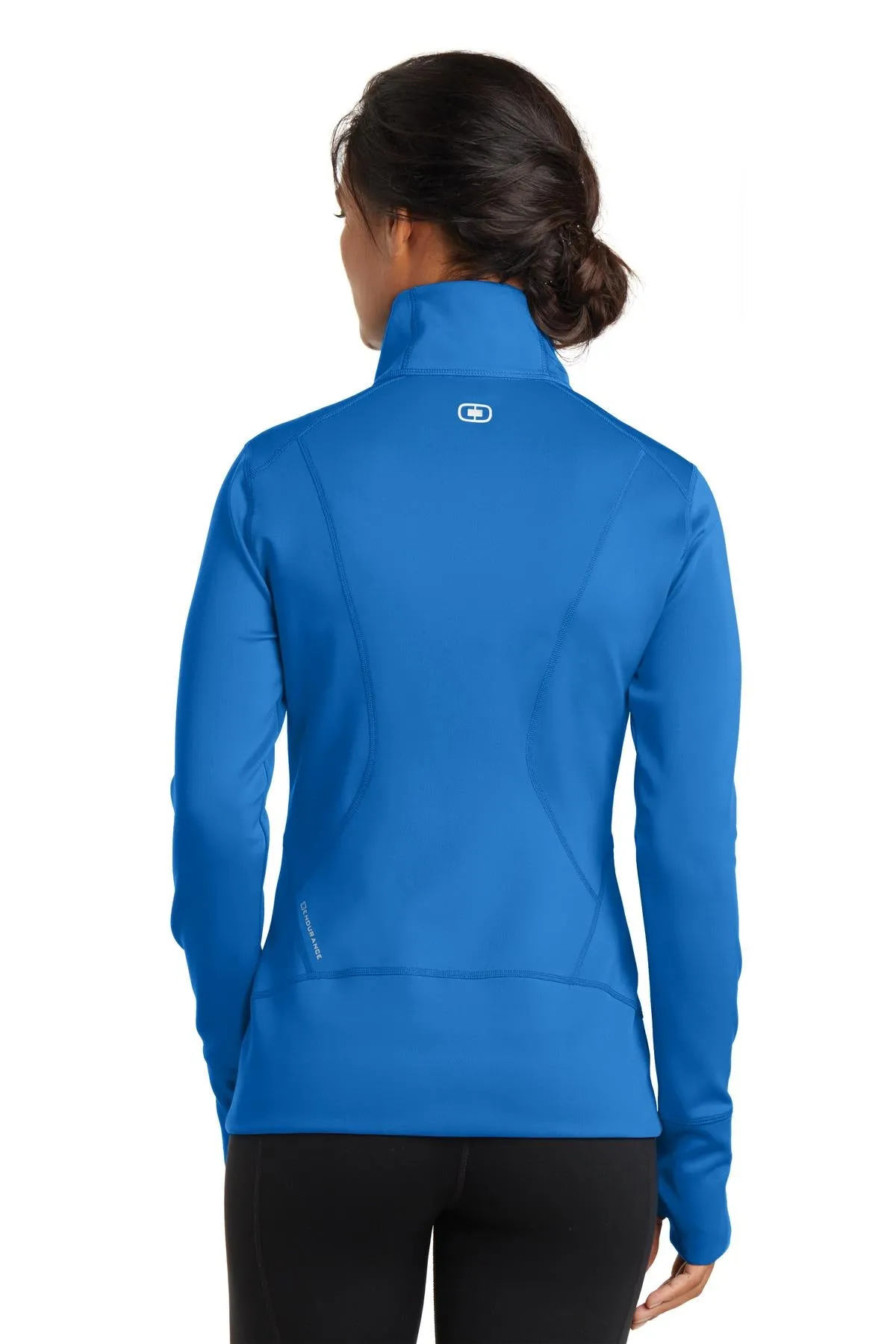 OGIO Women's Fulcrum Full-Zip. LOE700 Electric Blue