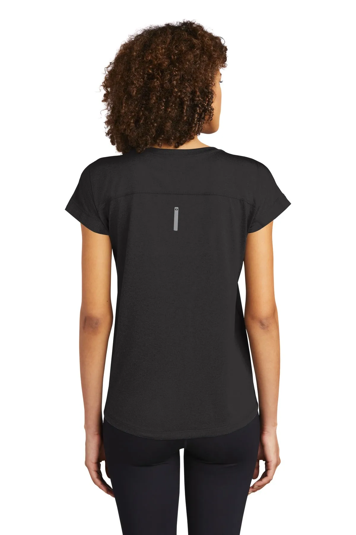 OGIO  Women's Pulse Dolman Tee LOE324 Blacktop