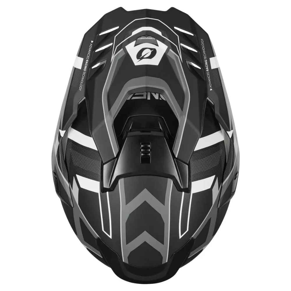 O'Neal D-SRS Square V.22 Black/Grey/White Helmet