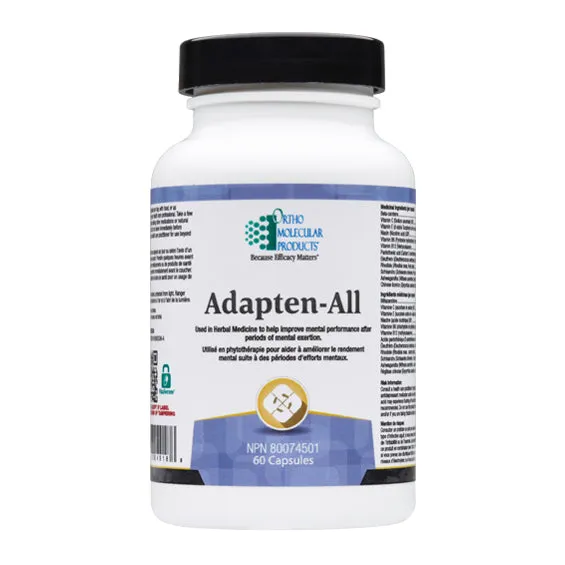 Ortho Molecular Products Adapten-All 60 Caps