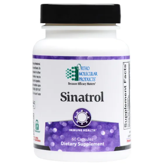 Ortho Molecular Products Sinatrol 60 Caps