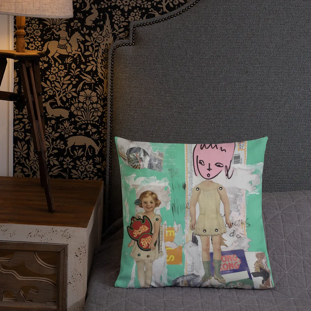 Paper Dolls - Premium Pillow