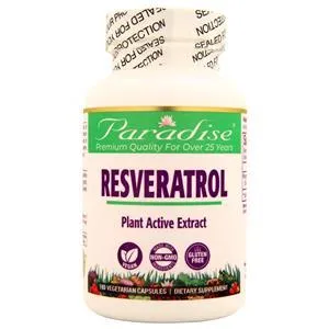 Paradise Herbs Resveratrol  180 vcaps