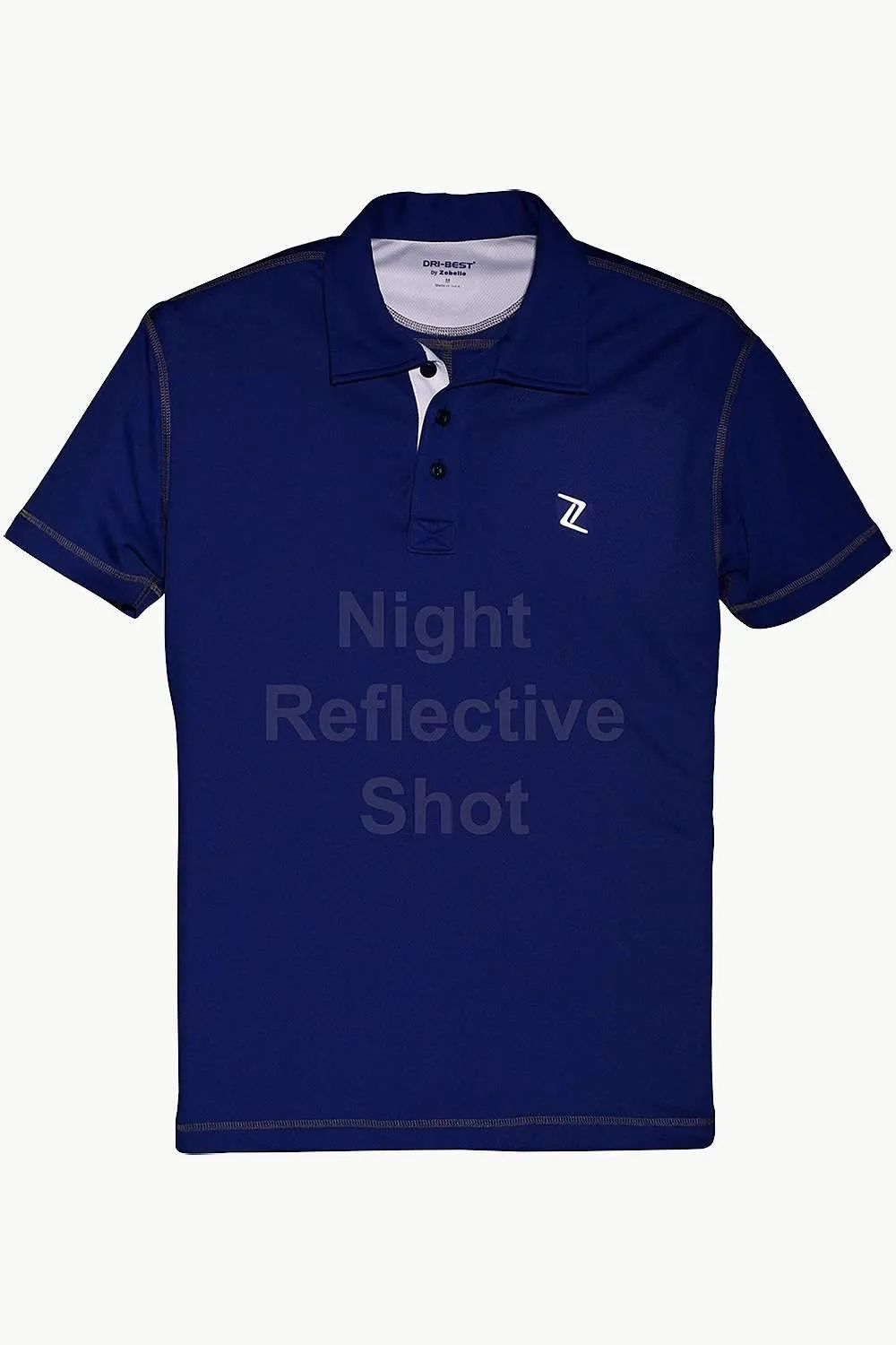 Performance Wear Contrast Placket Polo