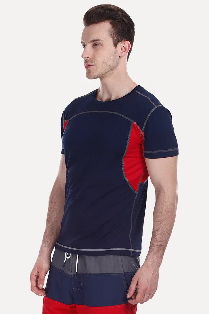 Performance Wear Crew With Side Panels