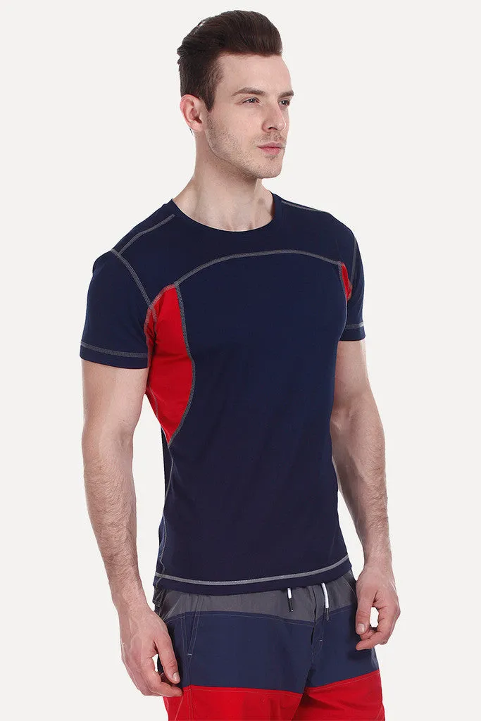 Performance Wear Crew With Side Panels