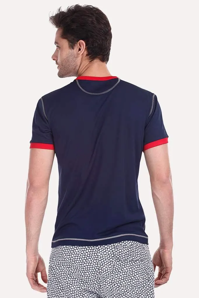 Performance Wear Tee With Sleeve Cuff
