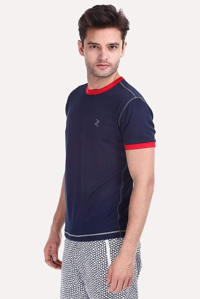 Performance Wear Tee With Sleeve Cuff