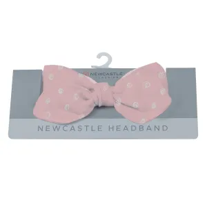 Pink Pearl Polka Dot Newcastle Headband