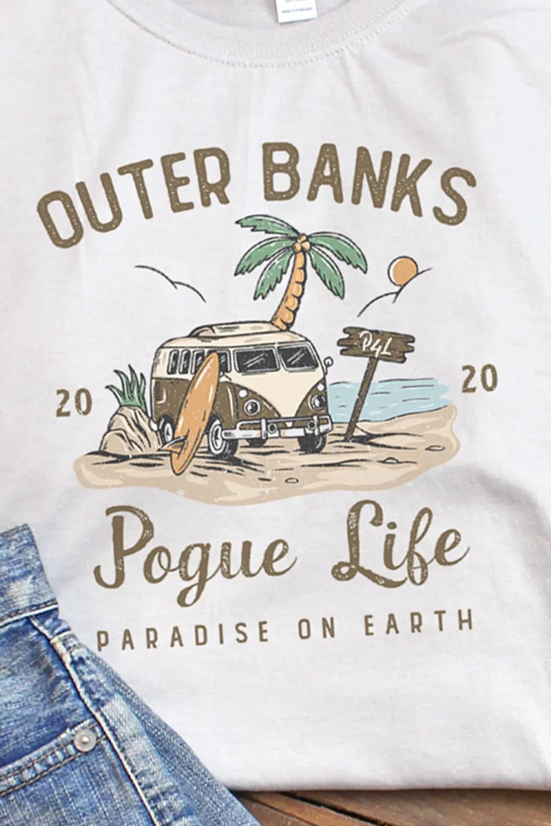 Pogue Life Paradise Unisex Dri-Power Poly Tee