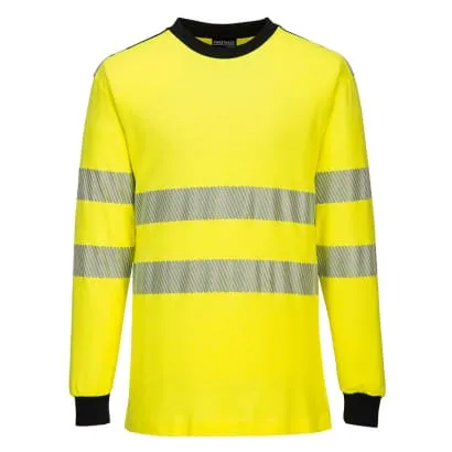 Portwest WX3 Flame Resistant Hi-Vis T-Shirt-FR701