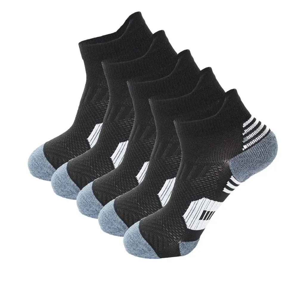 Professional Sports Fitness Socks Towel Bottom Non-Slip Running Sock Men and Women Short Quick-Drying Basketball Training Sock