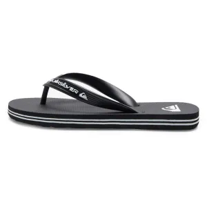QUIKSILVER MOLOKAI YOUTH BLACK WHITE JANDALS