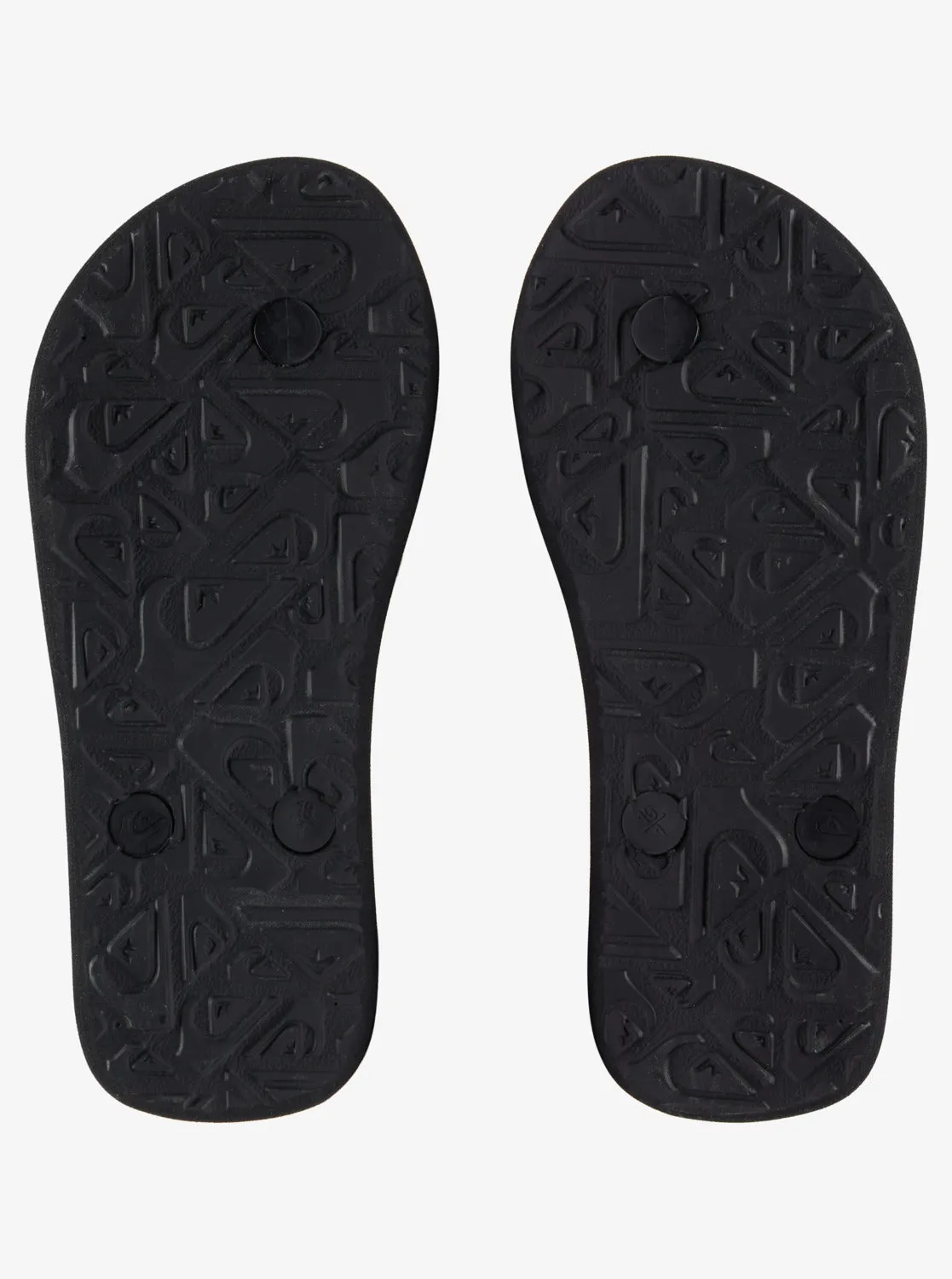 QUIKSILVER MOLOKAI YOUTH BLACK WHITE JANDALS