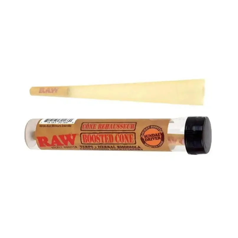 Raw - Rocket Booster Pre-rolled Cone