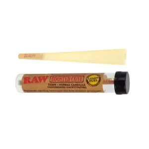 Raw - Rocket Booster Pre-rolled Cone