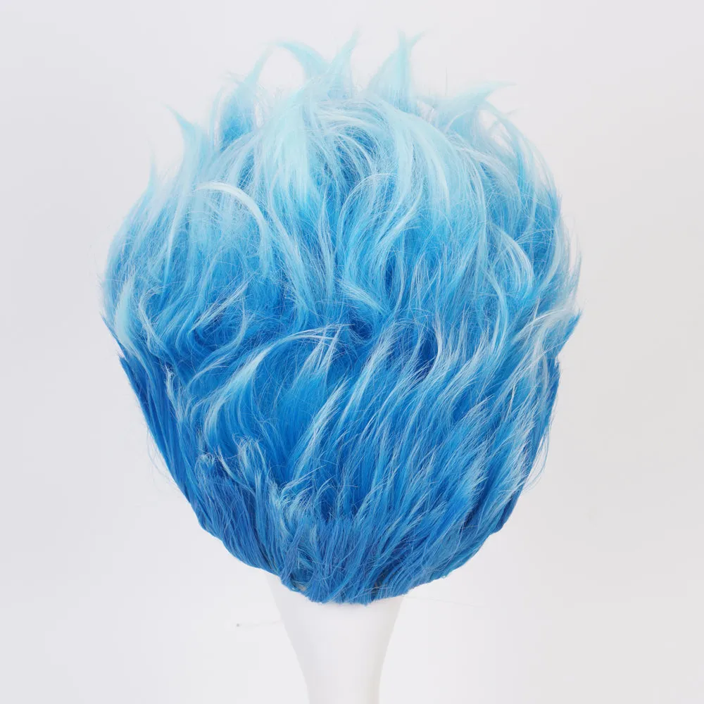Rulercosplay Twisted Wonderland Ortho Blue Short Cosplay Wig